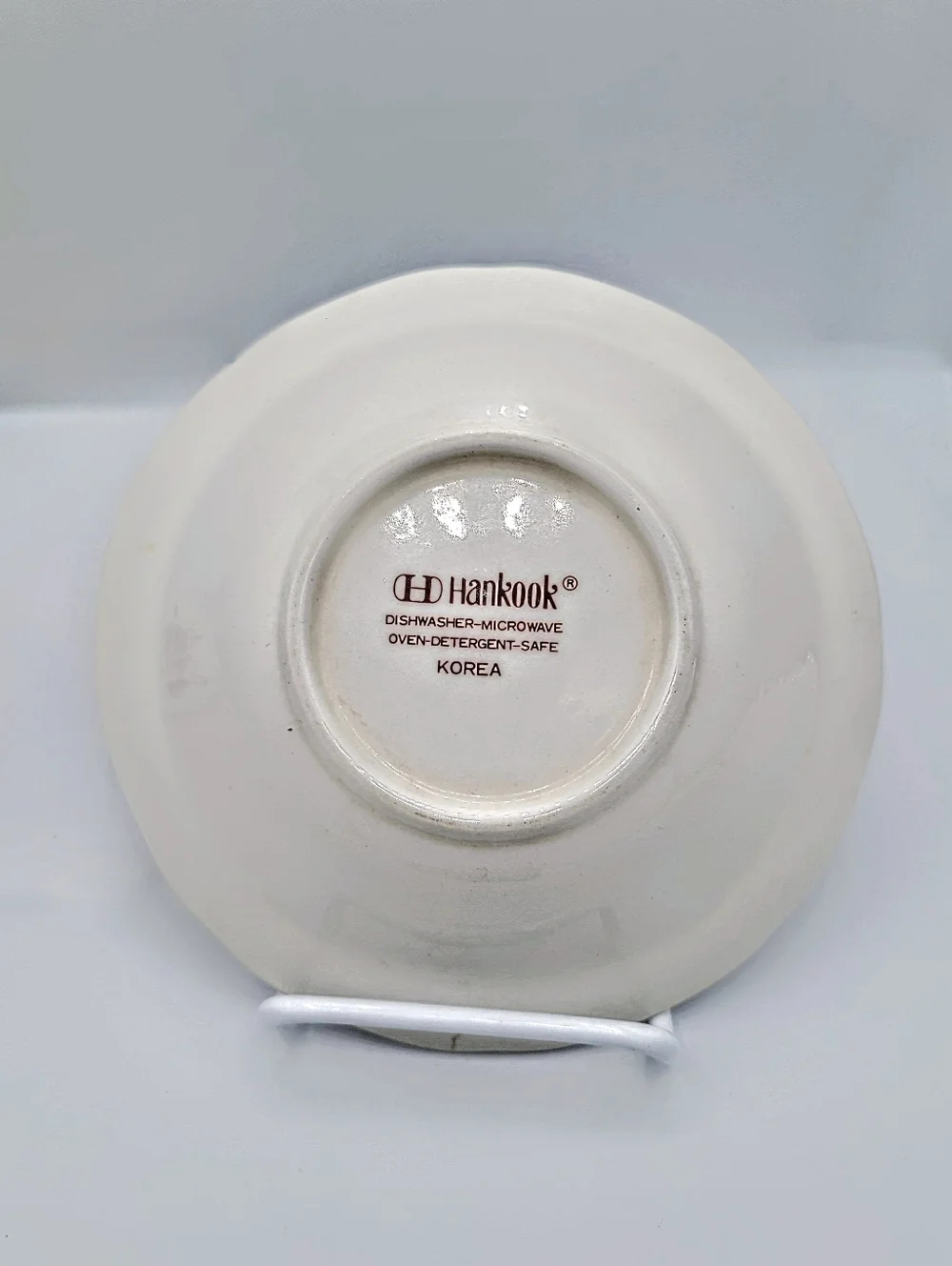 Hankook Blue Geese Soup Cereal Bowls Set 4 Farmhouse Country Cottage Korea Vtg